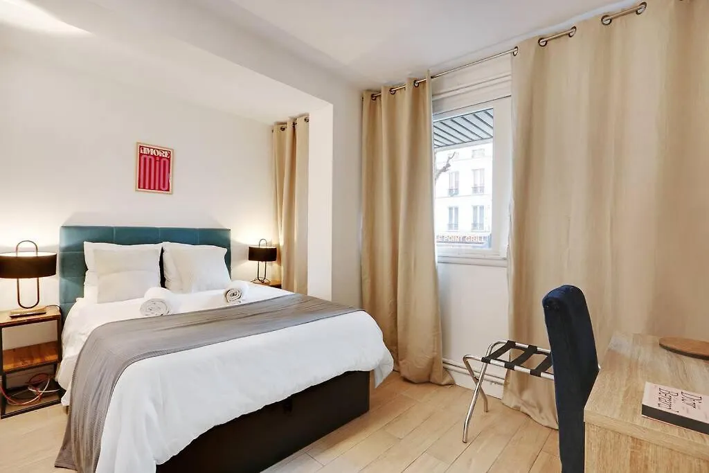 Charming Flat - Pere Lachaise Апартаменты Париж